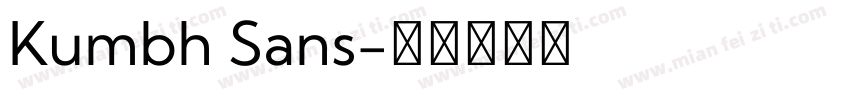 Kumbh Sans字体转换